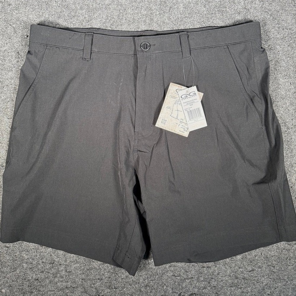 GameGuard Men's Shorts Size 40 Caviar Black 4-Way Stretch Lightweight‎ NWT